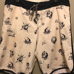 Quiksilver Tattoo Flash Size 36 Men’s Swim trunks